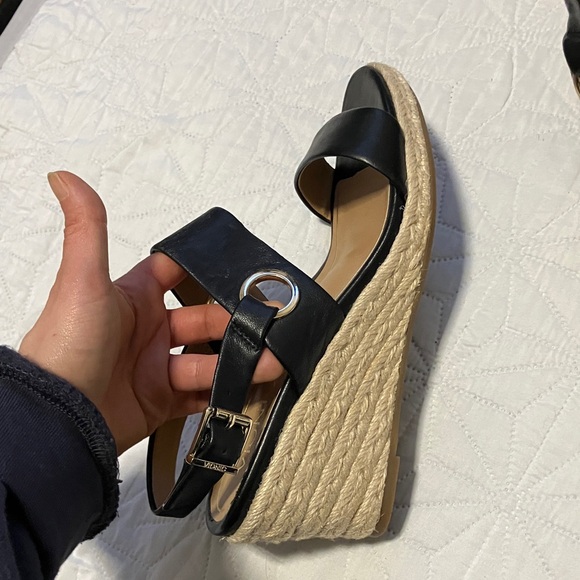 Vionic Tulum Vero Black Wedge Sandals size US 9 - Picture 3 of 9